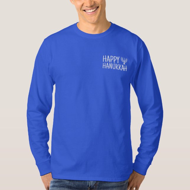 Happy Hanukkah T-Shirt (Front)