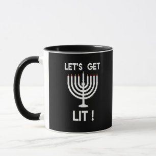 Happy Hanukkah Tis The Season Get Mug