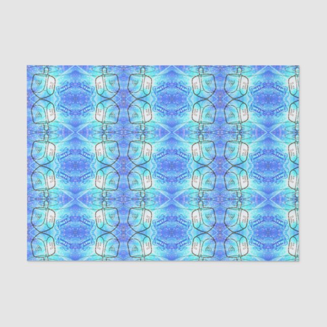 Happy Hanukkah Tissue Paper (Front)