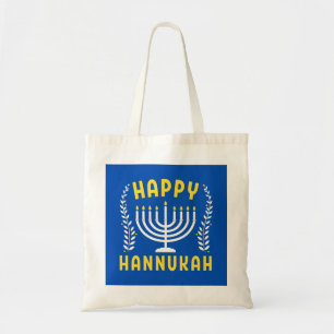 Happy Hanukkah Tote Bag