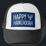 Happy Hanukkah Trucker Hat<br><div class="desc">Happy Hanukkah</div>