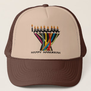Happy Hanukkah Trucker Hat
