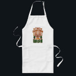 Happy Hanukkah Two Traditions One Wish Christmas Long Apron<br><div class="desc">Two Christmas trees and two Stars of David with a Hanukkah menorah design to celebrate Hanukkah and your cooking needs. Check out other Hanukkah designs from this store</div>
