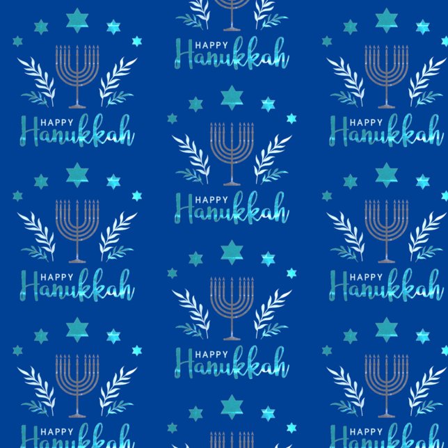 Happy Hanukkah  Wrapping Paper (Creator Uploaded)