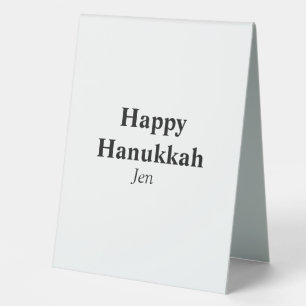 Happy Hanukkah your name text image editable 