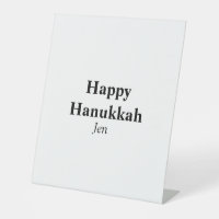 Happy Hanukkah your name text image editable