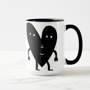 Happy Happiness Sunshine Heart Mug