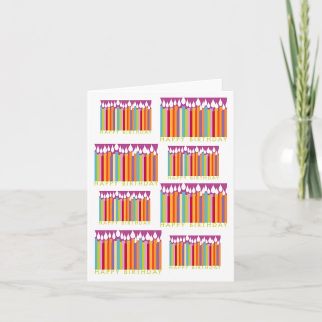 HAPPY HAPPY BIRTHDAY CARD (Front)