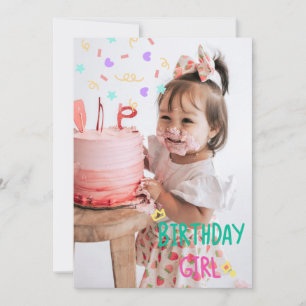Happy Happy First Birthday Card