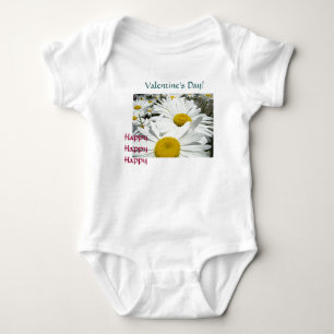 Happy Happy Happy Baby Toddle Valentines Day Bodysuit