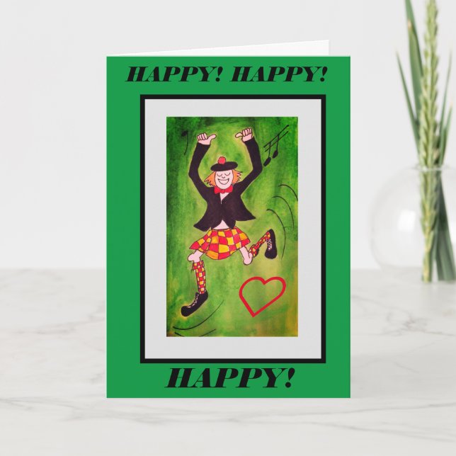 Happy happy happy retirement card (Front)