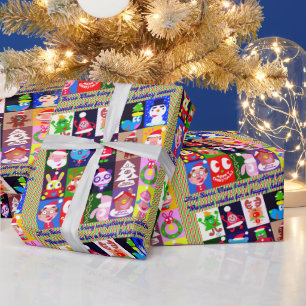 Happy happy holidays!! wrapping paper