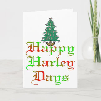 happy harley days card