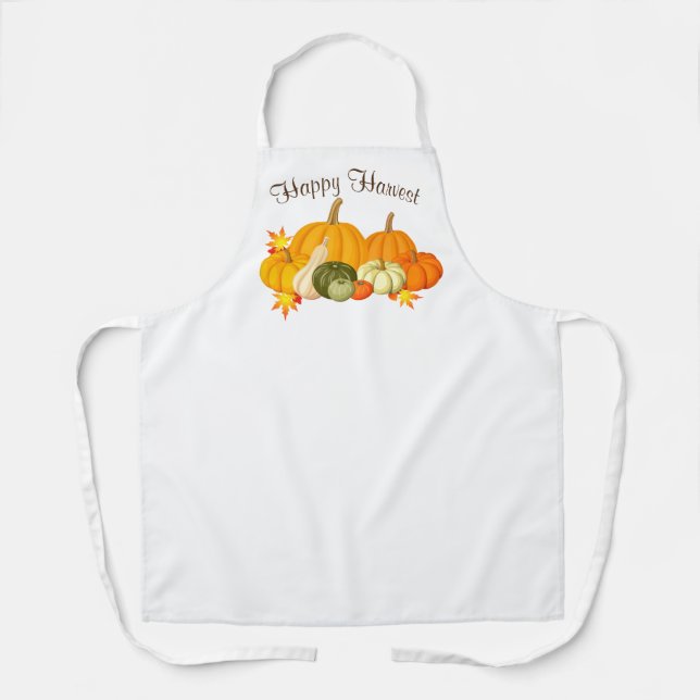 Happy Harvest Apron (Front)