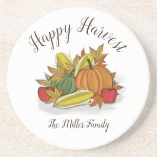 Happy Harvest  Coaster