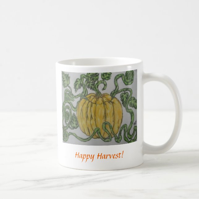 Happy Harvest! Coffee Mug (Right)