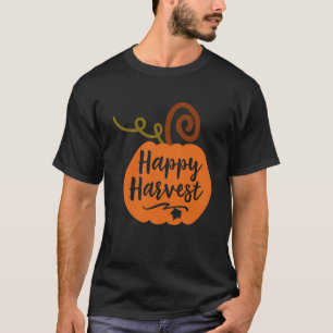 Happy harvest- cute pumkin theme autumn T-Shirt