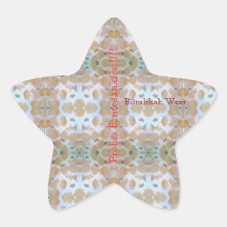 Happy Harvest Festival Star Sticker