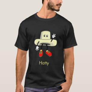 Happy Hat Cartoon T-Shirt