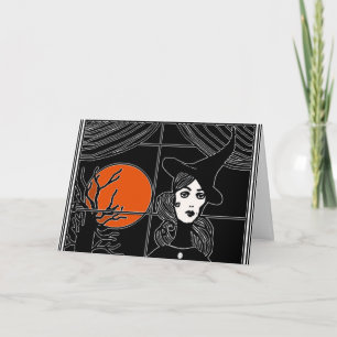 HAPPY HAUNTED HALLOWEEN CARD