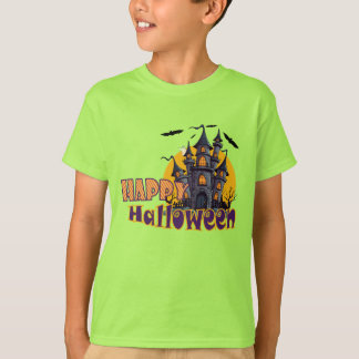 Happy Haunted House Halloween Spooky T-Shirt