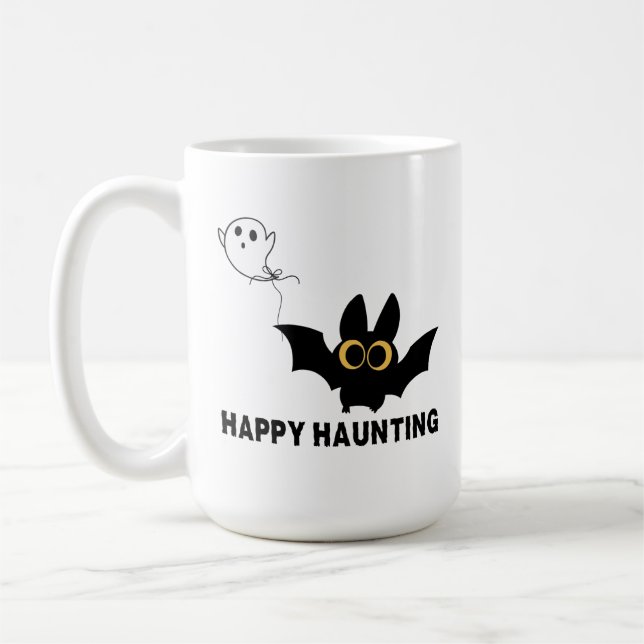 Happy Haunting Coffee Mug (Left)