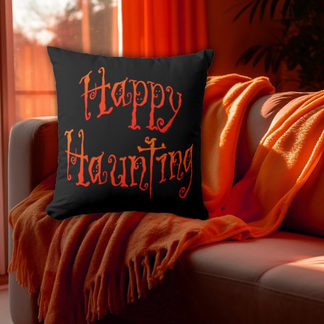 Happy Haunting Cushion (Creator Uploaded)