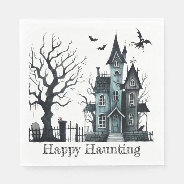 Happy Haunting  Napkin (Front)