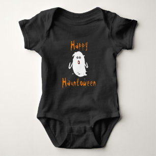 Happy Hauntoween Ghost Baby Bodysuit