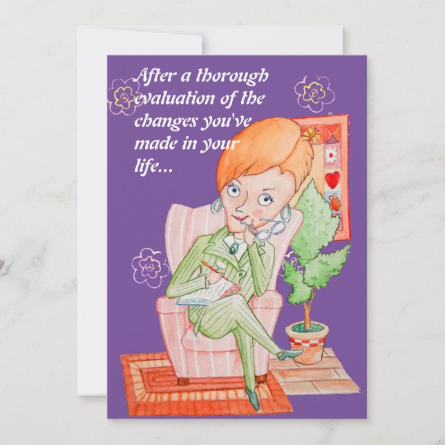 Happy healthy birthday greeting card  (Front)