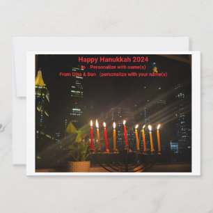 Happy, Healthy Hanukkah Card