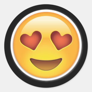 happy heart eyes emoji stickers