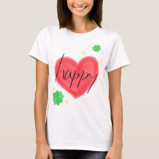 happy heart Japanese　Traditional　Vintage T-Shirt