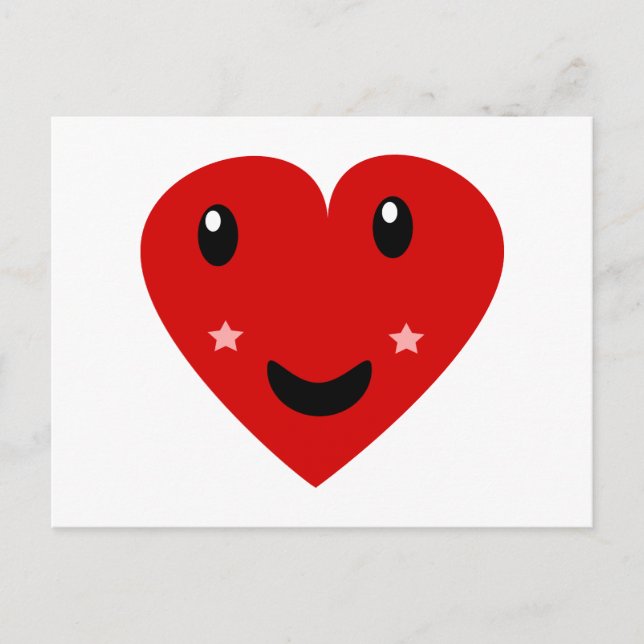Happy Heart Postcard (Front)