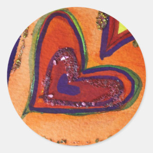 Happy Heart Sticker