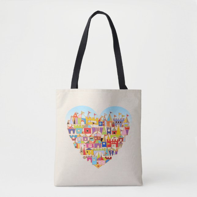 Happy Heart Village Tote Bag (Front)