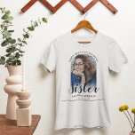 Happy Heavenly Birthday | Photo Memorial T-Shirt<br><div class="desc">Create your own funeral memorial t-shirt featuring a photo of your loved one, the beautiful saying "HAPPY HEAVENLY BIRTHDAY BROTHER'' (can be changed to dad, daddy, grandpa, uncle, mum, sister, grandma, aunt etc) their name, dates and a personal message. Perfect tribute for funerals, vigils, rememberance, birthday and memorial services. The...</div>