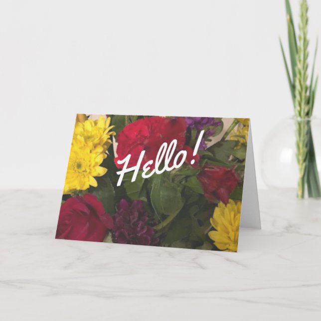 Happy Hello Card (Front)