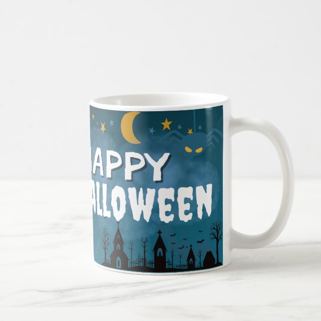 Happy Helloween Coffee Mug (Right)