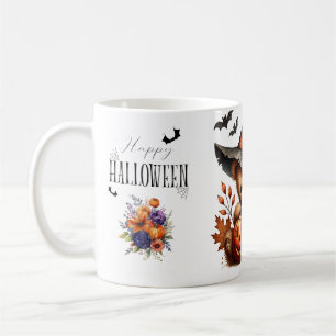 Happy Helloween Cute Wizard Bear Holiday Coffee Mug
