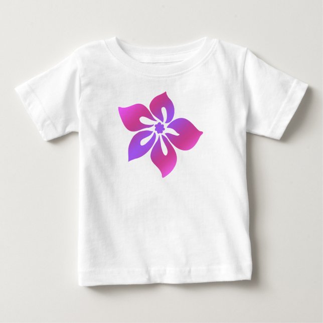 Happy Hibiscus Toddler Tee (Front)