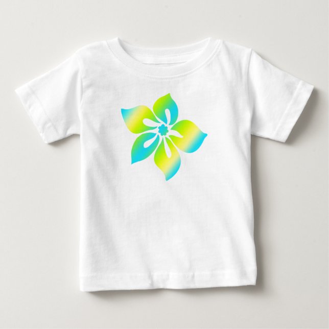 Happy Hibiscus Toddler Tee (Front)