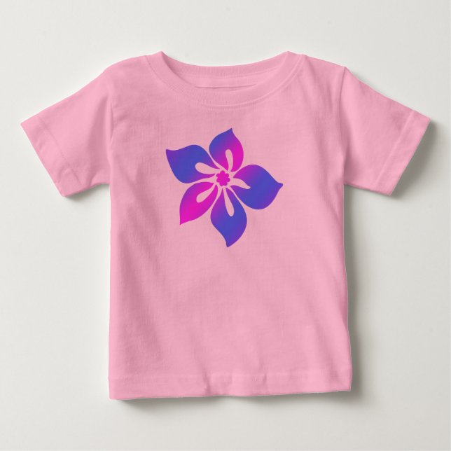 Happy Hibiscus Toddler Tee (Front)