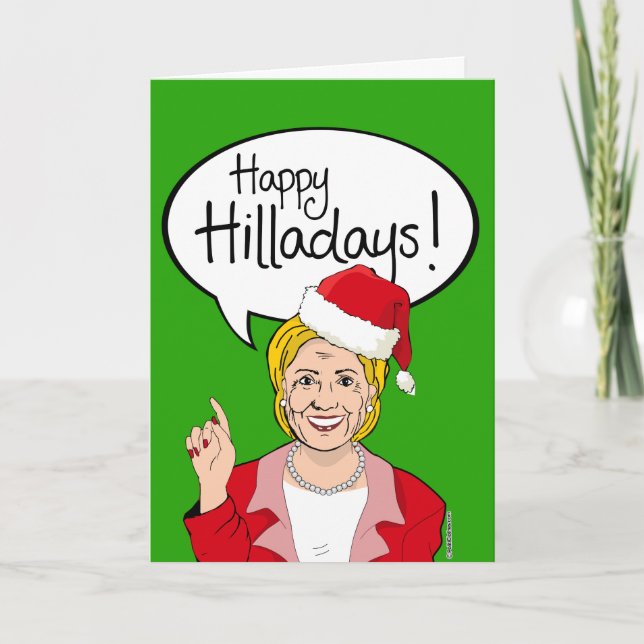 Happy Hilladays! Holiday Card (Front)