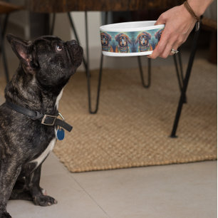 Happy Hippie Dachshund 