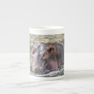 Happy Hippo Bone China Mug