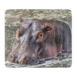 Happy Hippo Cutting Board