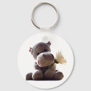 Happy Hippo Key Ring