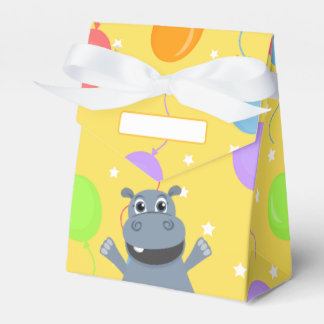 Happy Hippo Party Favour Box