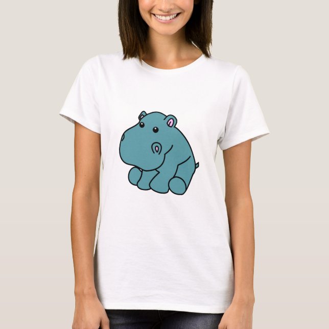 Happy Hippo T-Shirt (Front)